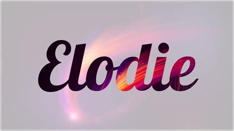 what does the name elodie mean